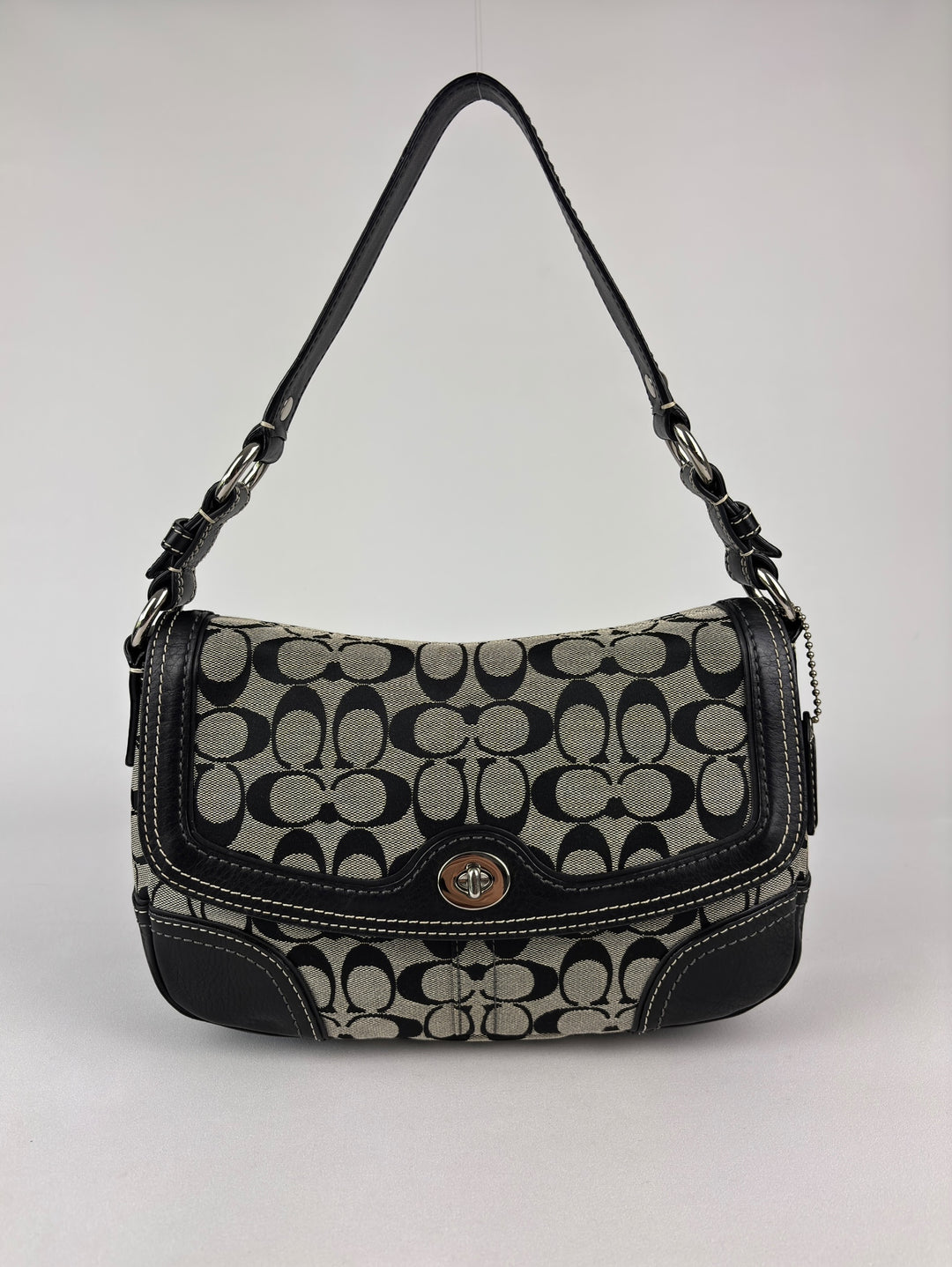 Coach Signature Soho Flap Shoulder Bag