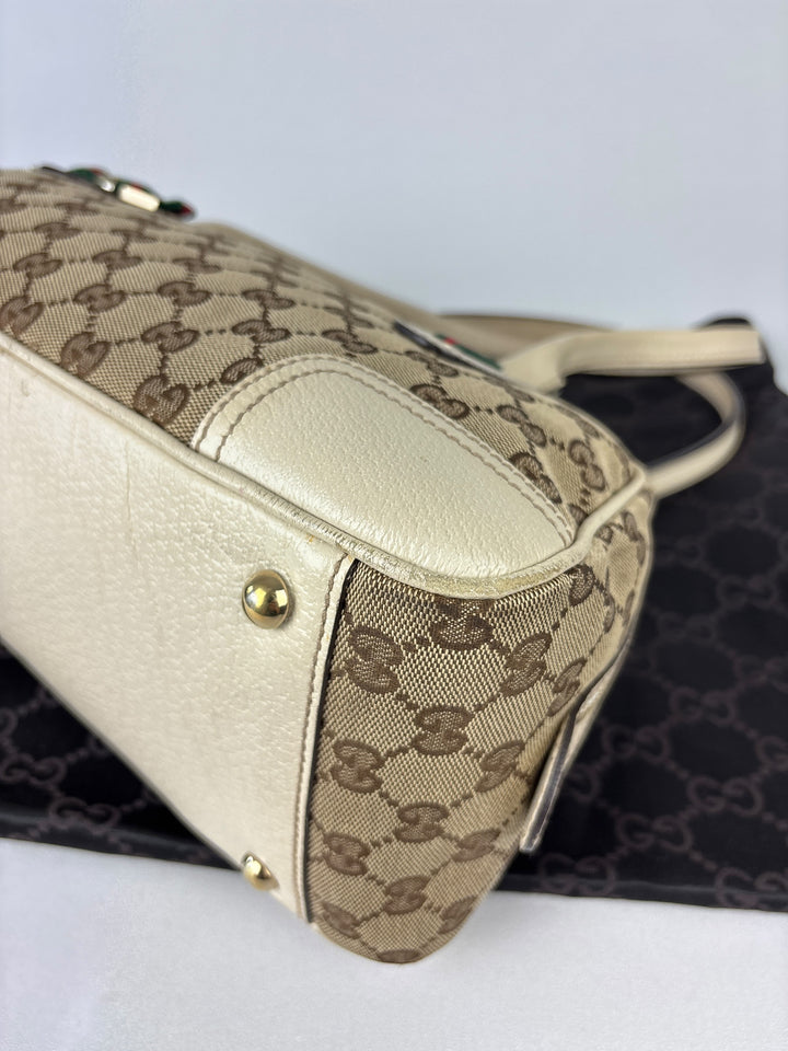 Gucci Princy Segeltuch Handtaschen