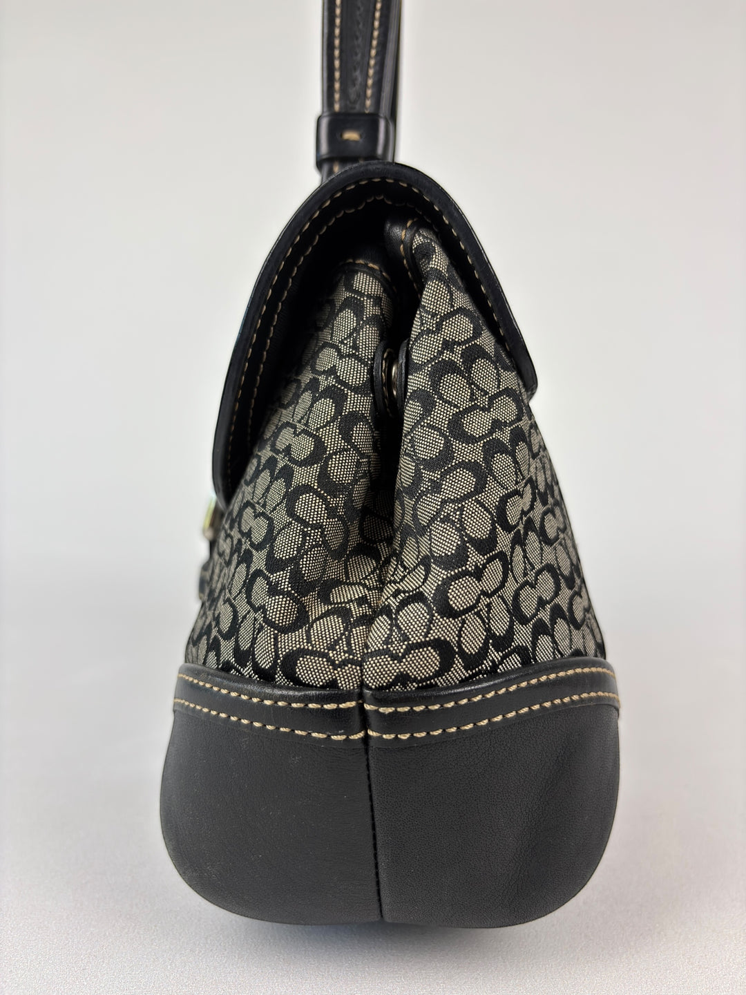 Coach Mini Signature Buckle Satchel (Doktortaschen-Silhouette)