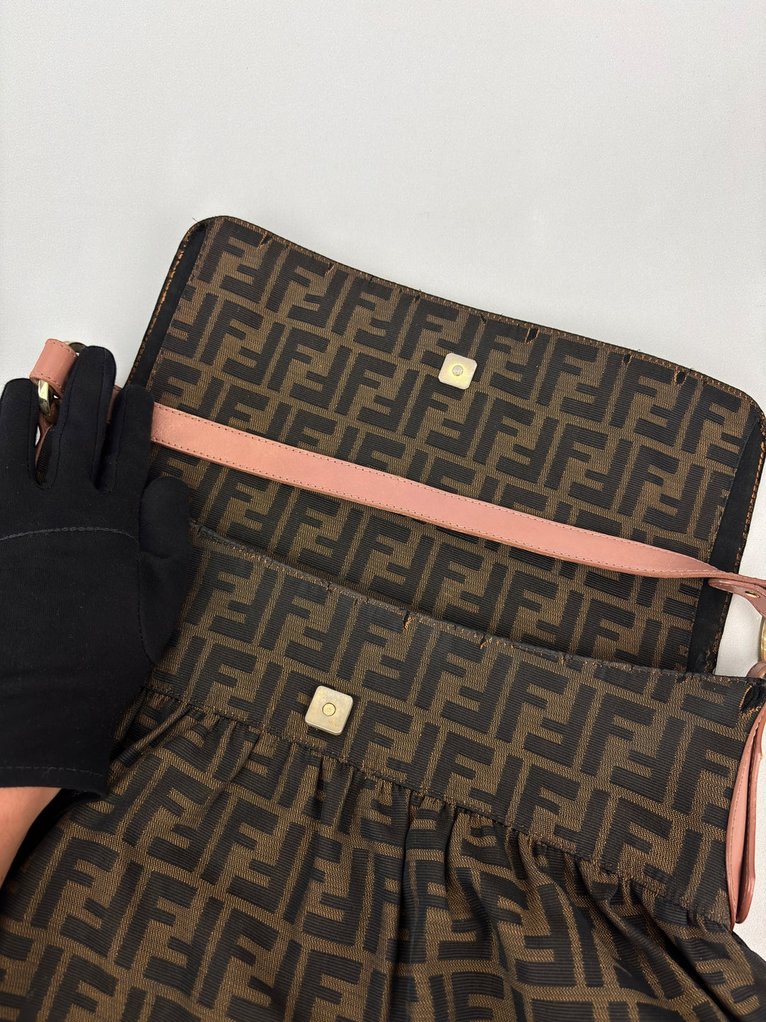 Fendi Zucca Chef Schultertasche