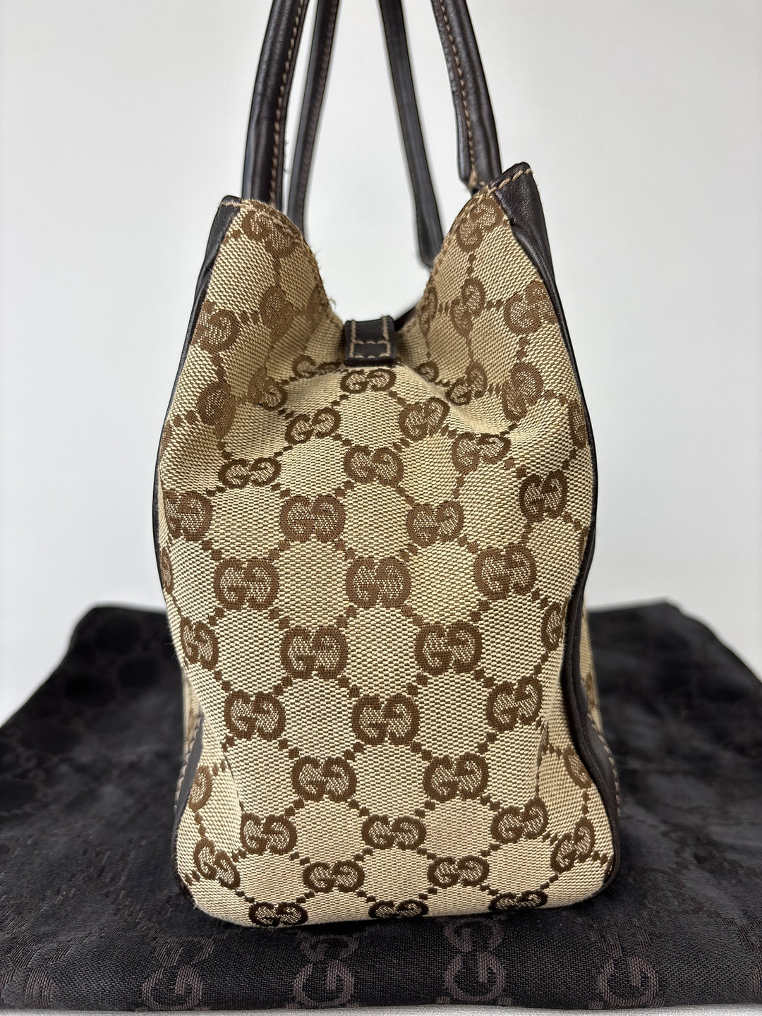 Gucci Abbey Segeltuch Handtaschen
