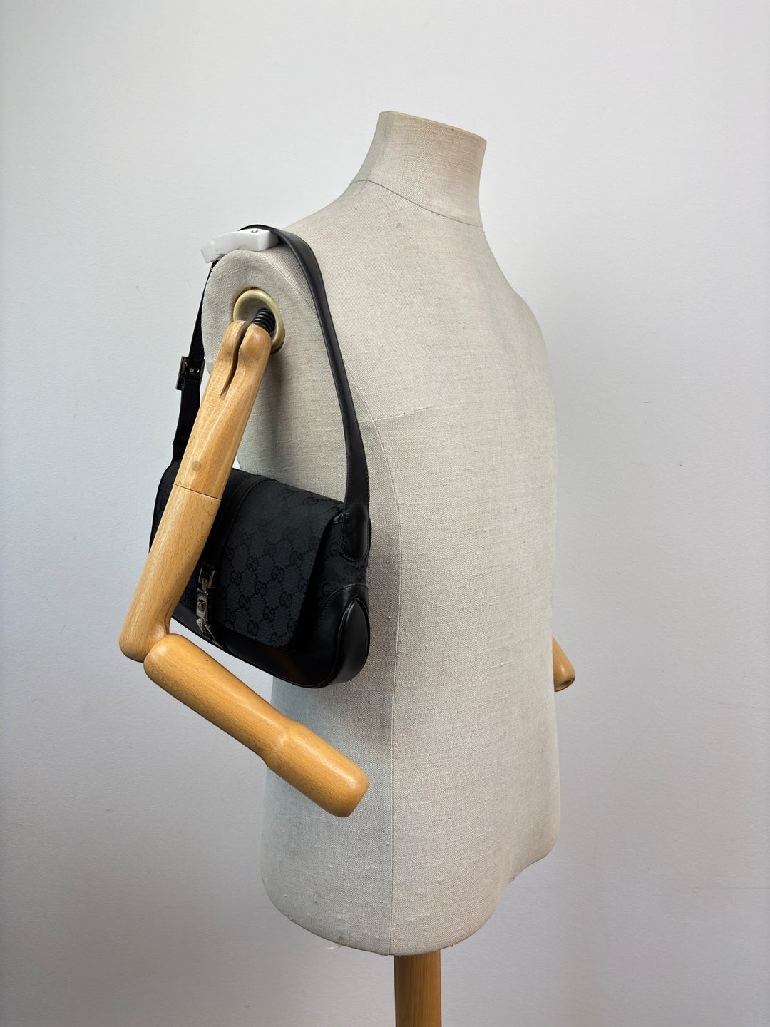 Gucci Jackie Vintage Segeltuch Handtaschen