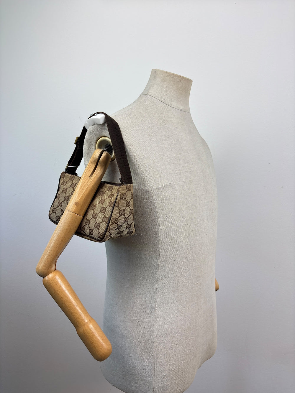 Gucci Abbey Segeltuch Handtaschen