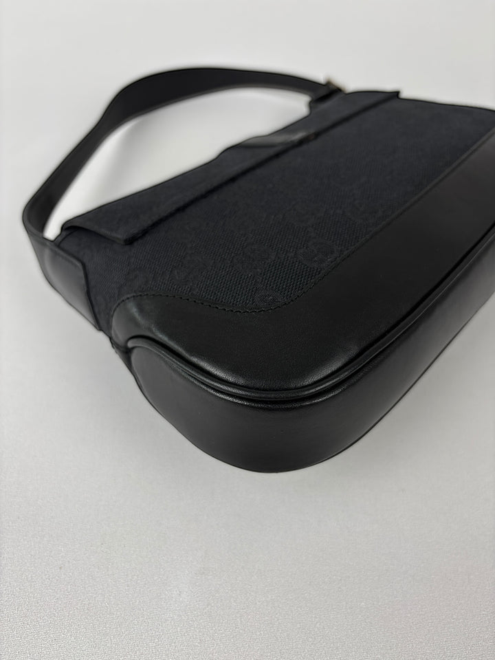 Gucci Jackie Vintage Segeltuch Handtaschen