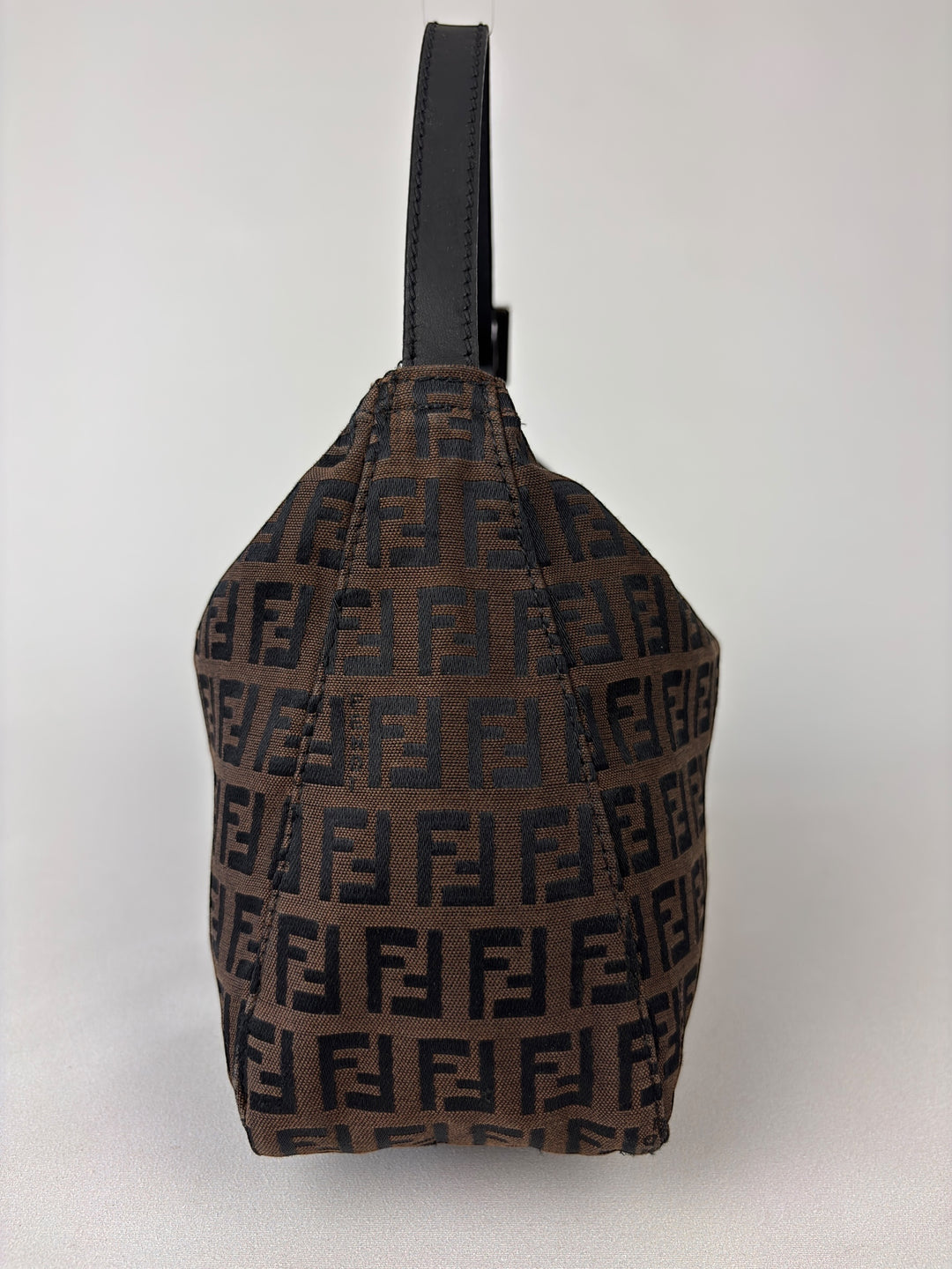 Fendi – Zucchino Canvas Hobo Baguette