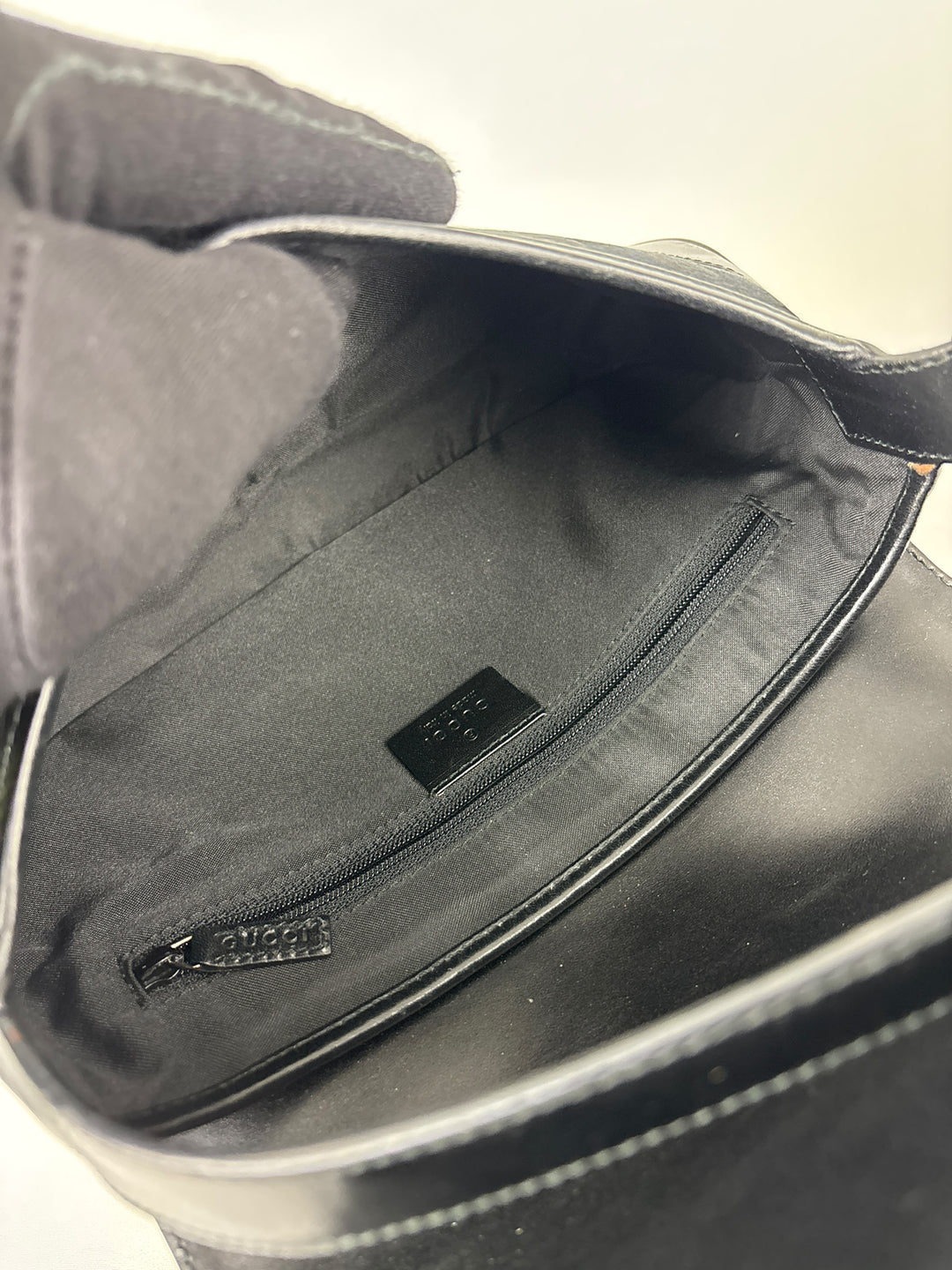 Gucci Jackie Vintage Segeltuch Handtaschen