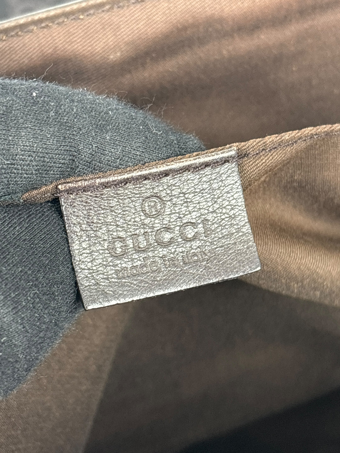 Gucci Abbey Segeltuch Handtaschen