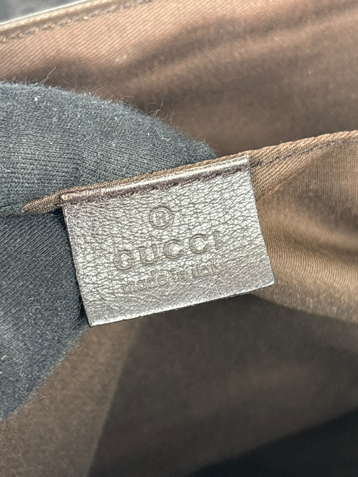 Gucci Abbey Segeltuch Handtaschen