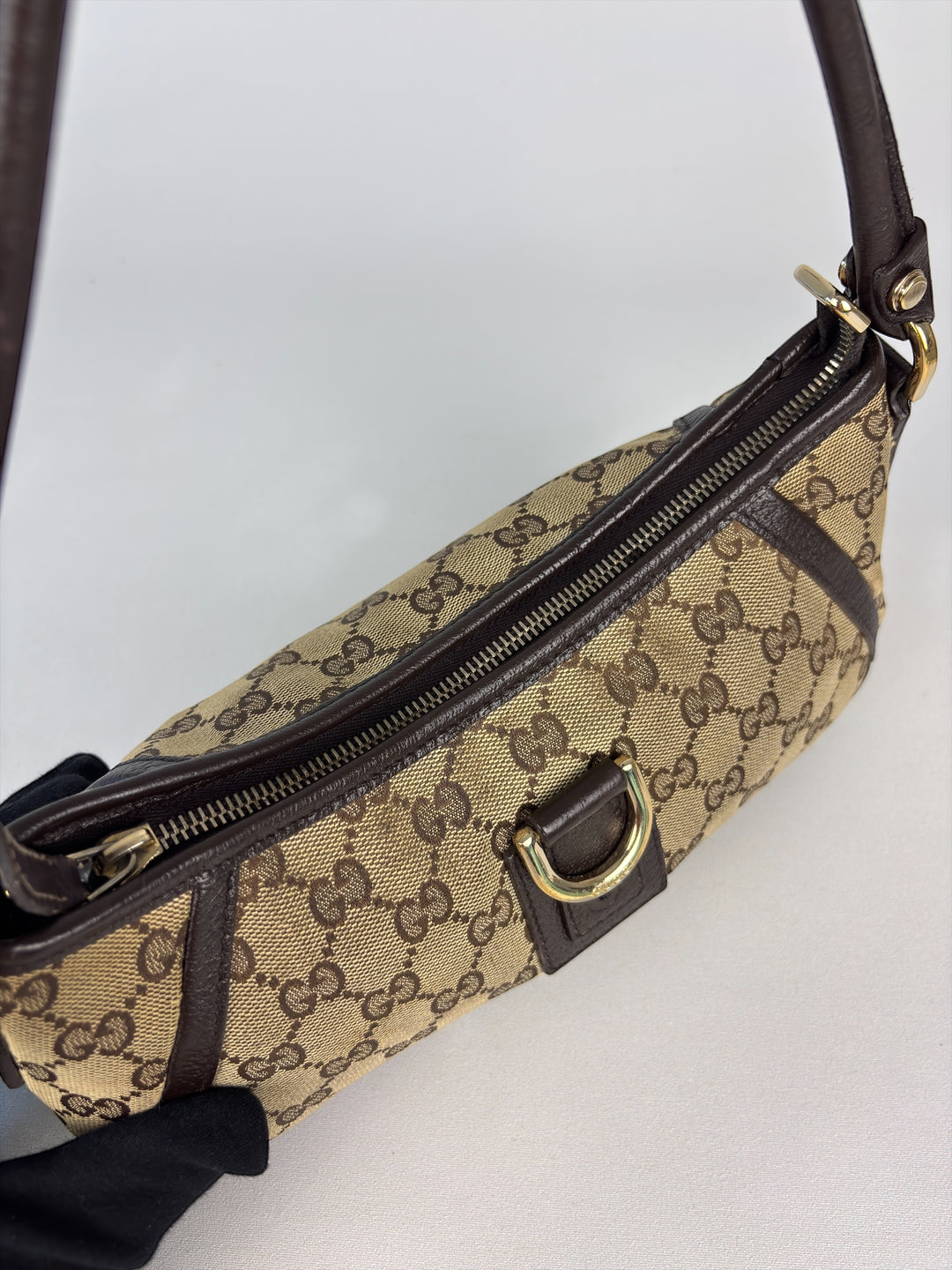 Gucci D-Ring – Schulter-/Pochette-Tasche /Baguette