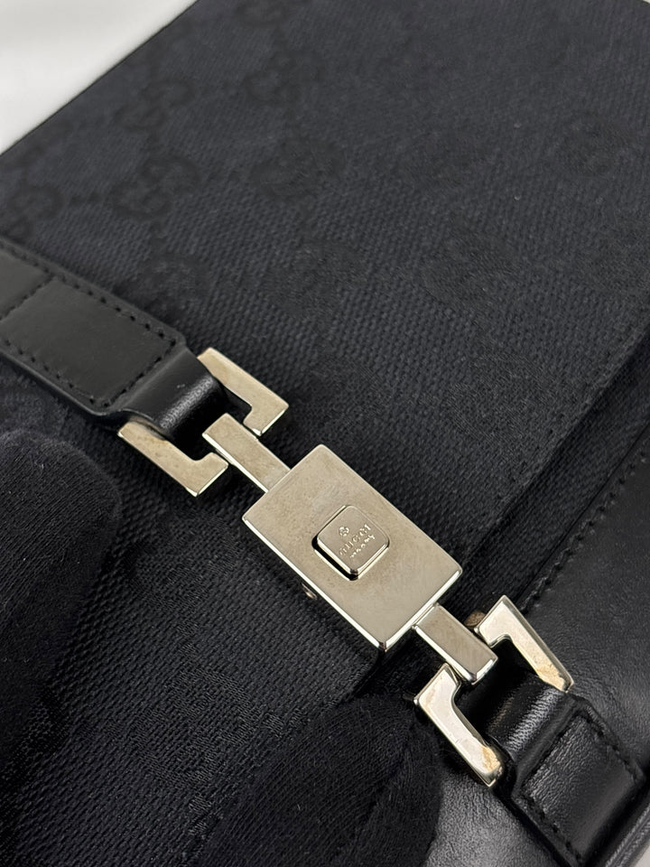 Gucci Jackie Vintage Segeltuch Handtaschen