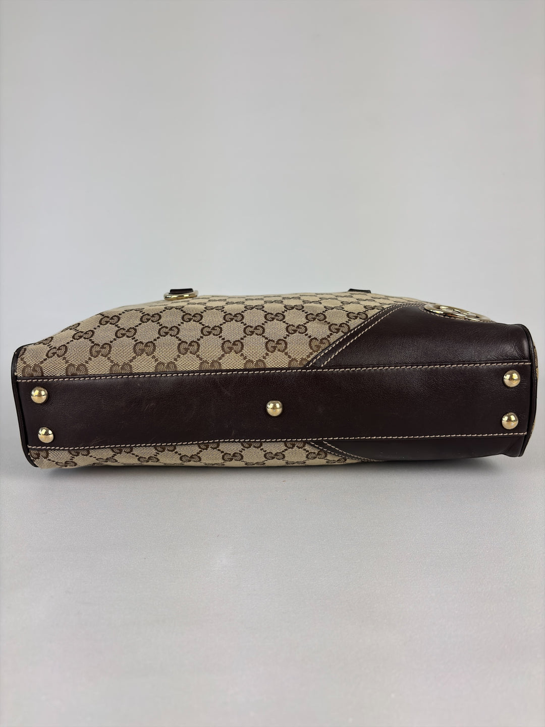 Gucci Vintage "1973" Boston Bag mit Interlocking-G Schultertasche / Baguette
