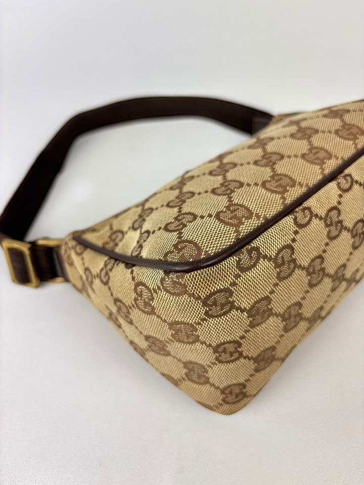 Gucci Abbey Segeltuch Handtaschen