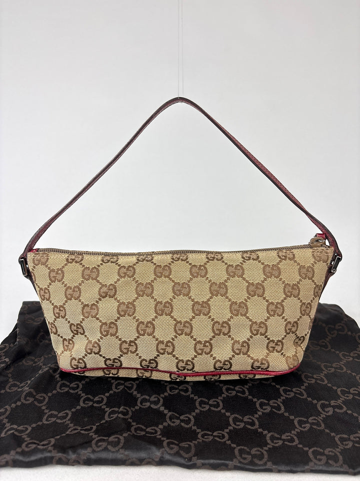 Gucci Abbey Segeltuch Handtaschen