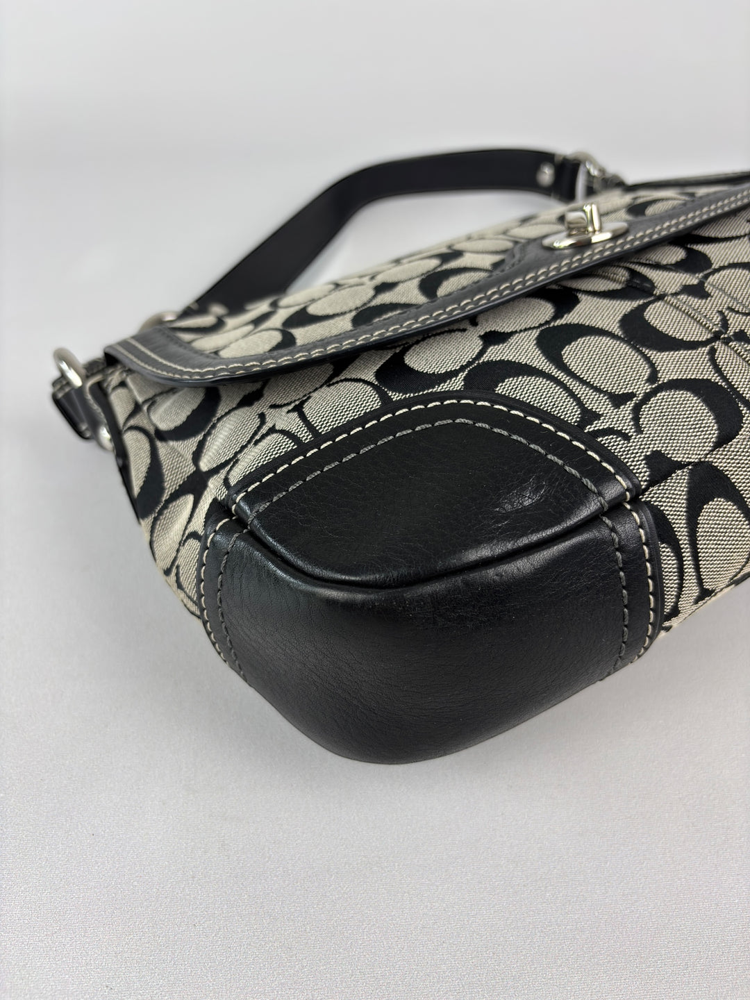 Coach Signature Soho Flap Shoulder Bag