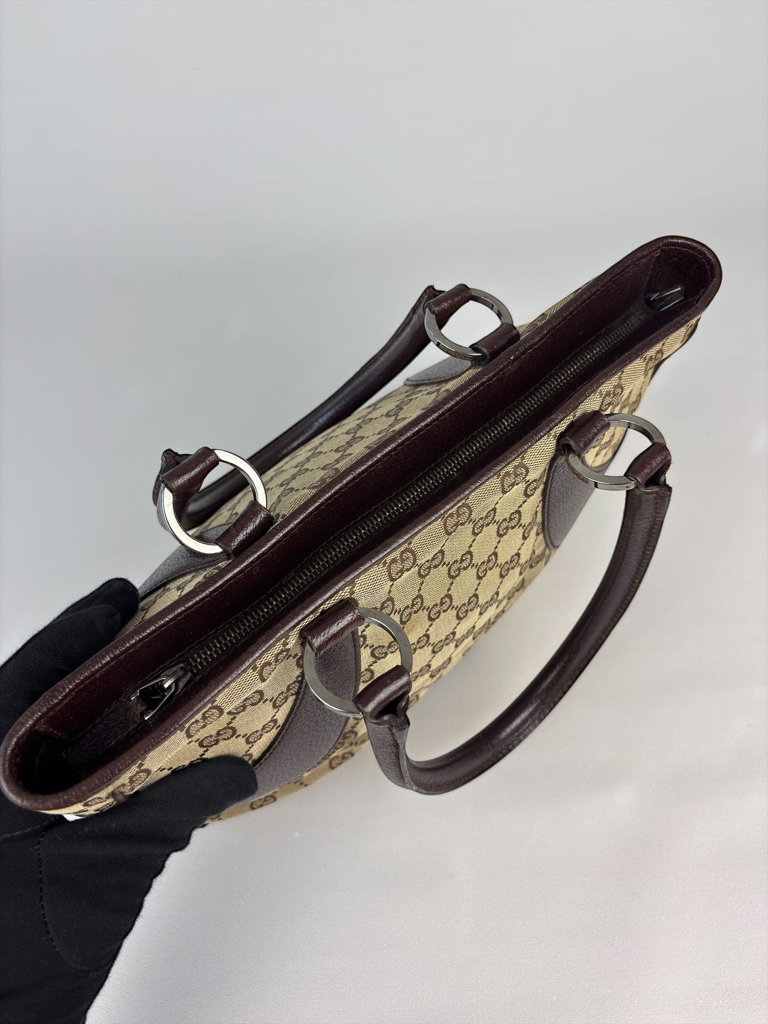 Gucci GG Canvas Tote Bag Umhängetasche / Shopper