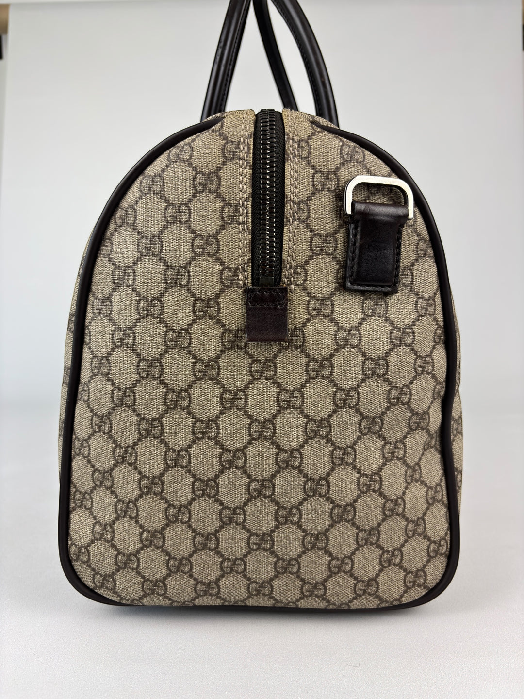 Gucci GG Supreme Boston Travel Bag / Duffle Bag