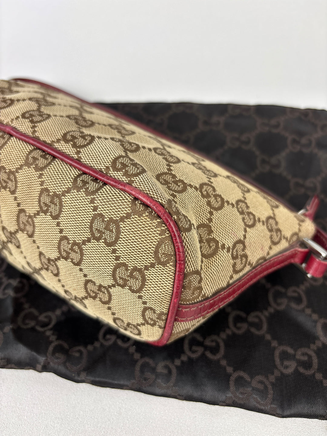 Gucci Abbey Segeltuch Handtaschen