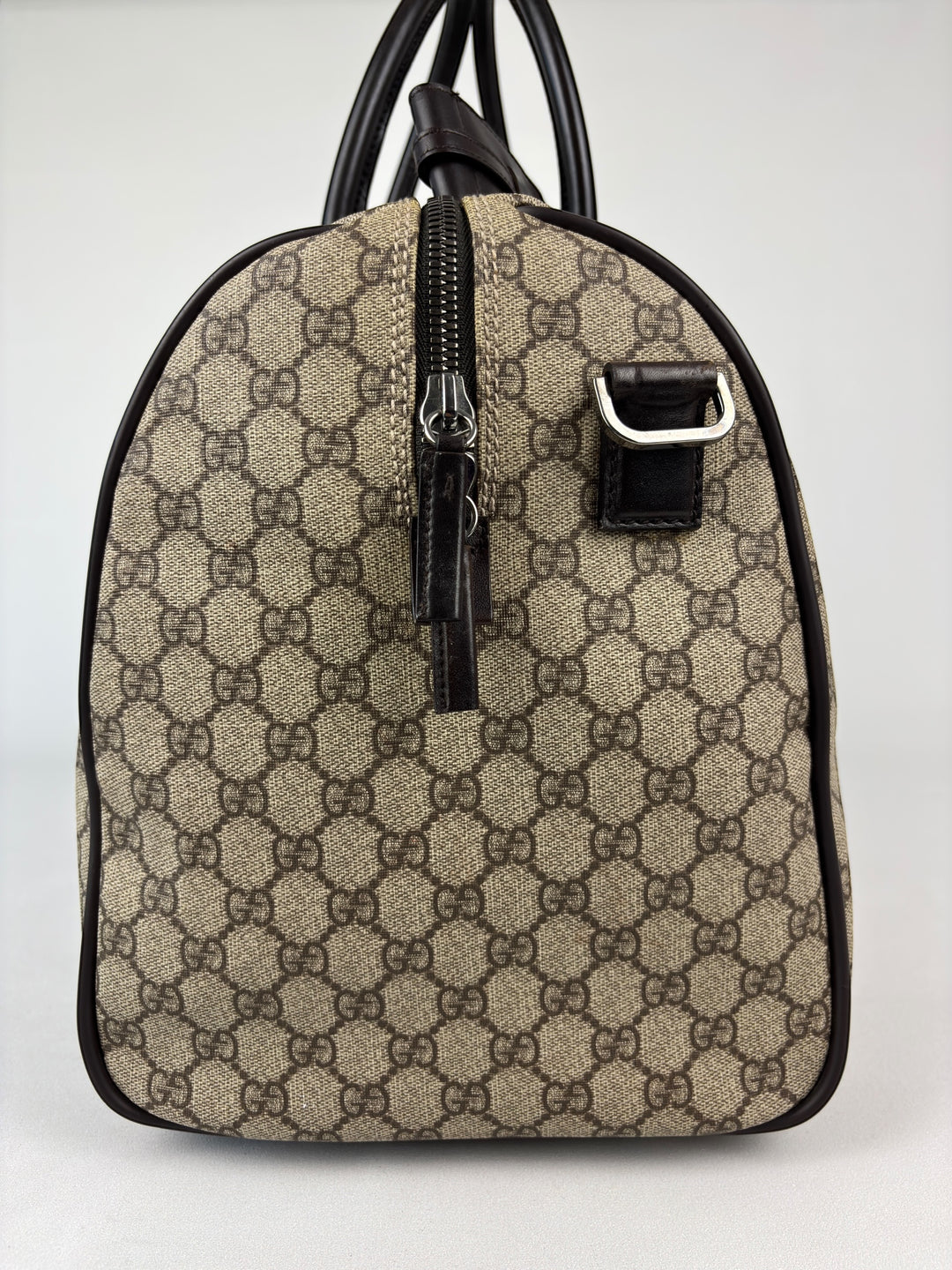 Gucci GG Supreme Boston Travel Bag / Duffle Bag