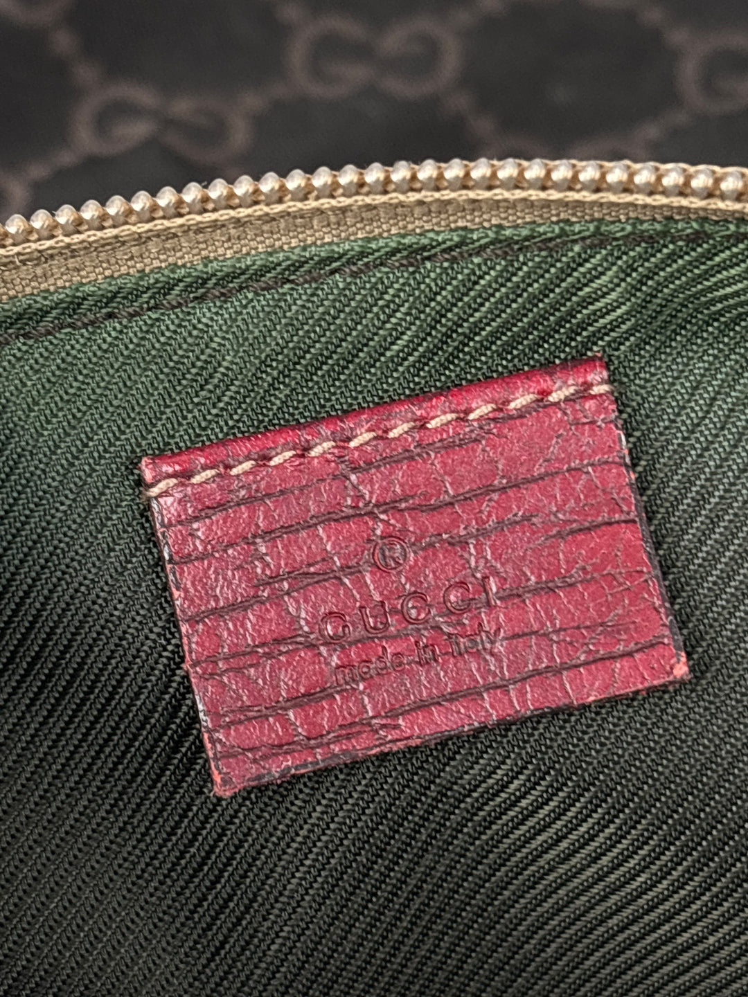 Gucci Abbey Segeltuch Handtaschen