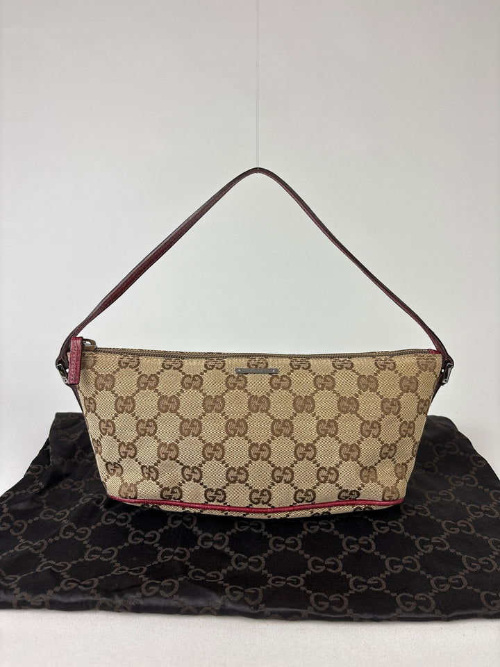 Gucci Abbey Segeltuch Handtaschen