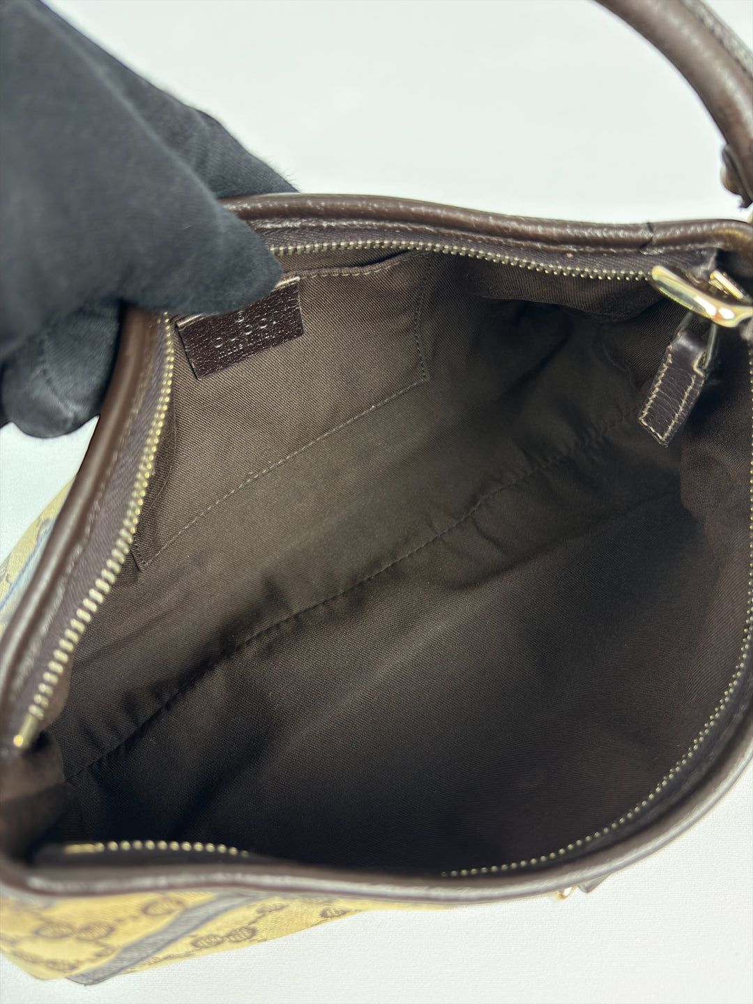 Gucci D-Ring – Schulter-/Pochette-Tasche /Baguette