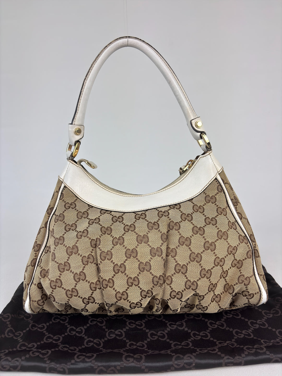 Gucci Vintage Abbey D-Ring Hobo Bag