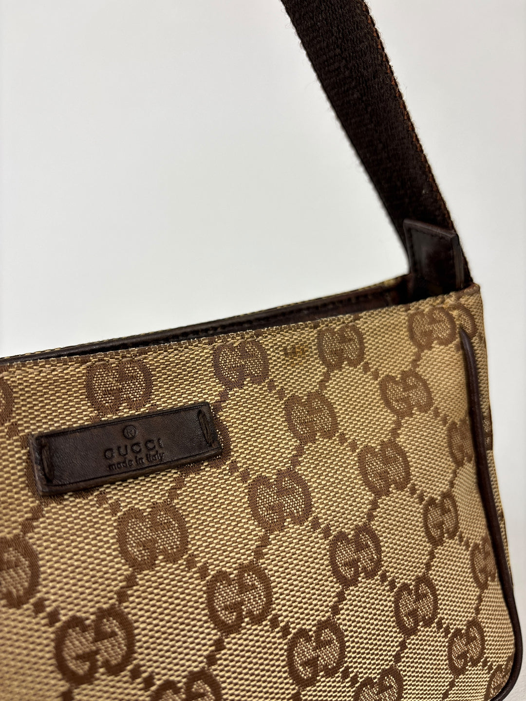 Gucci Abbey Segeltuch Handtaschen