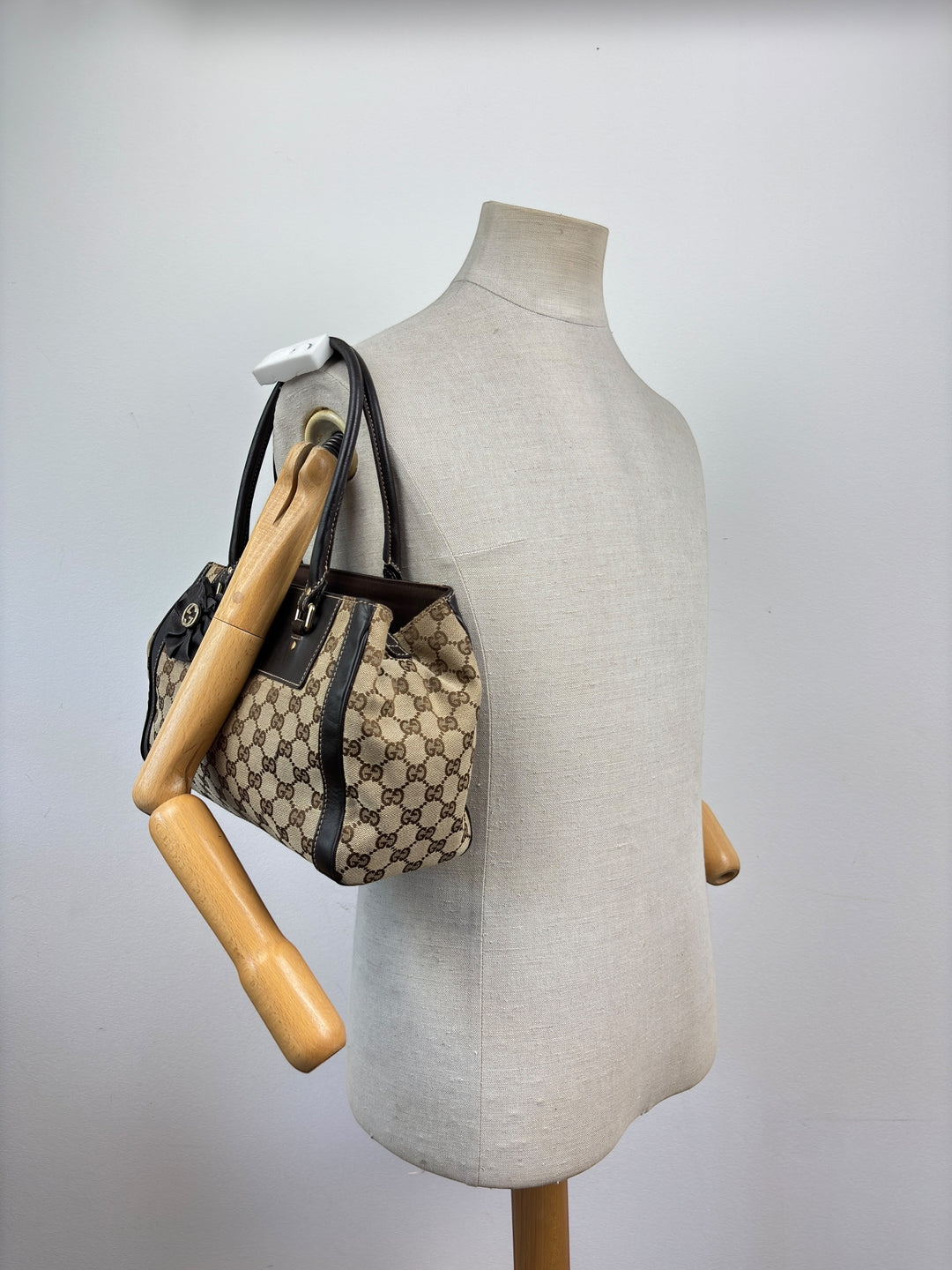Gucci Abbey Segeltuch Handtaschen