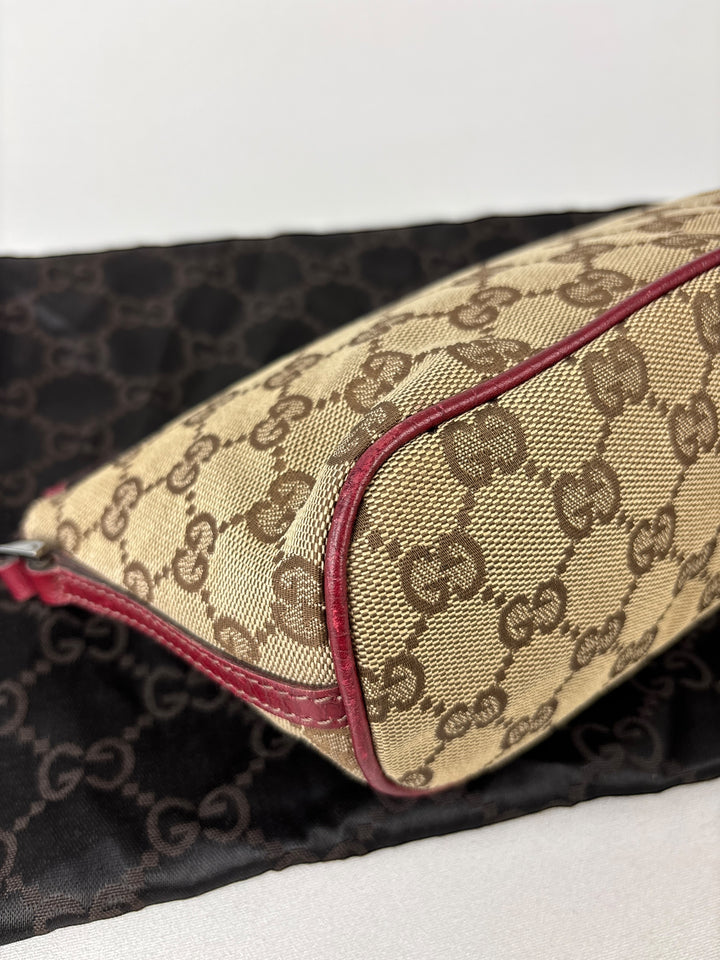 Gucci Abbey Segeltuch Handtaschen