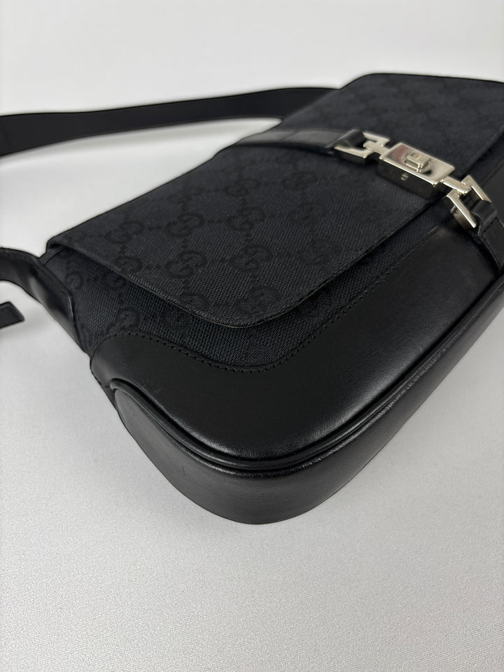 Gucci Jackie Vintage Segeltuch Handtaschen