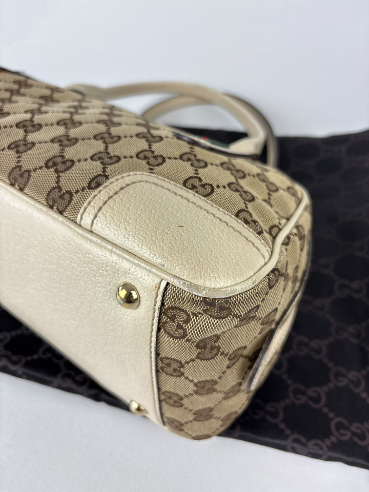 Gucci Princy Segeltuch Handtaschen