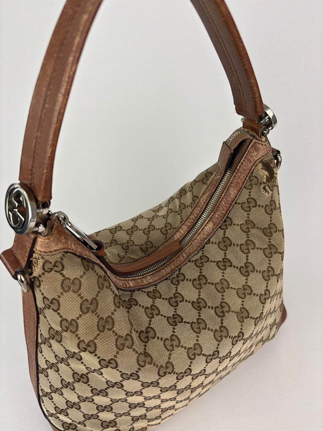 Gucci GG Canvas Hobo Bag