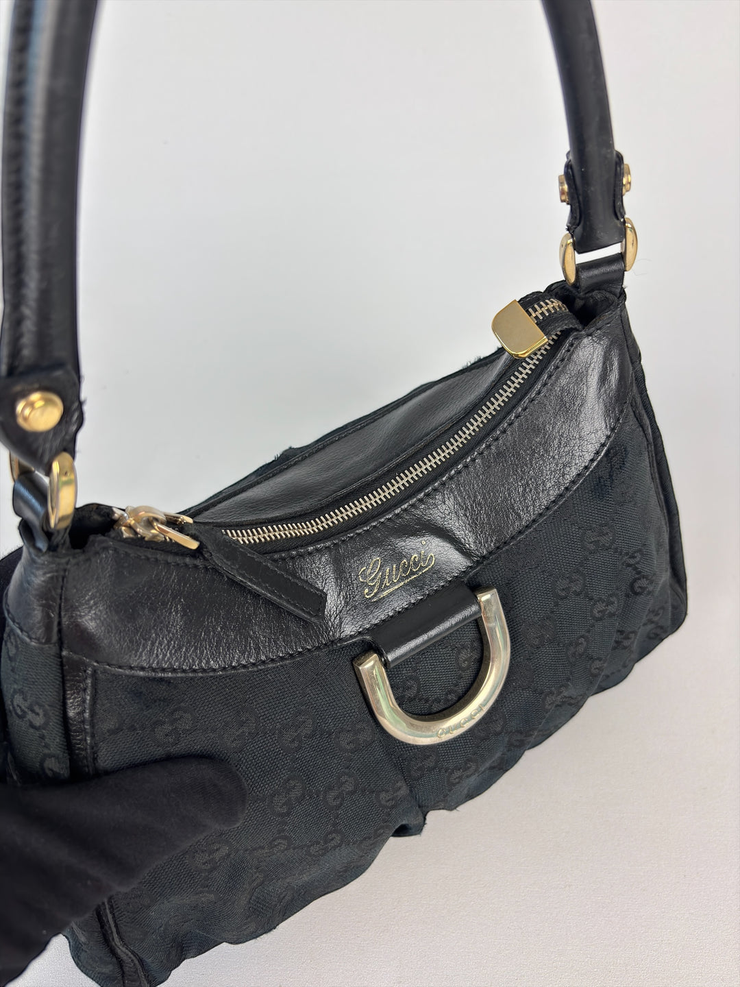 GUCCI Abbey D-Ring Hobo Bag Schultertasche