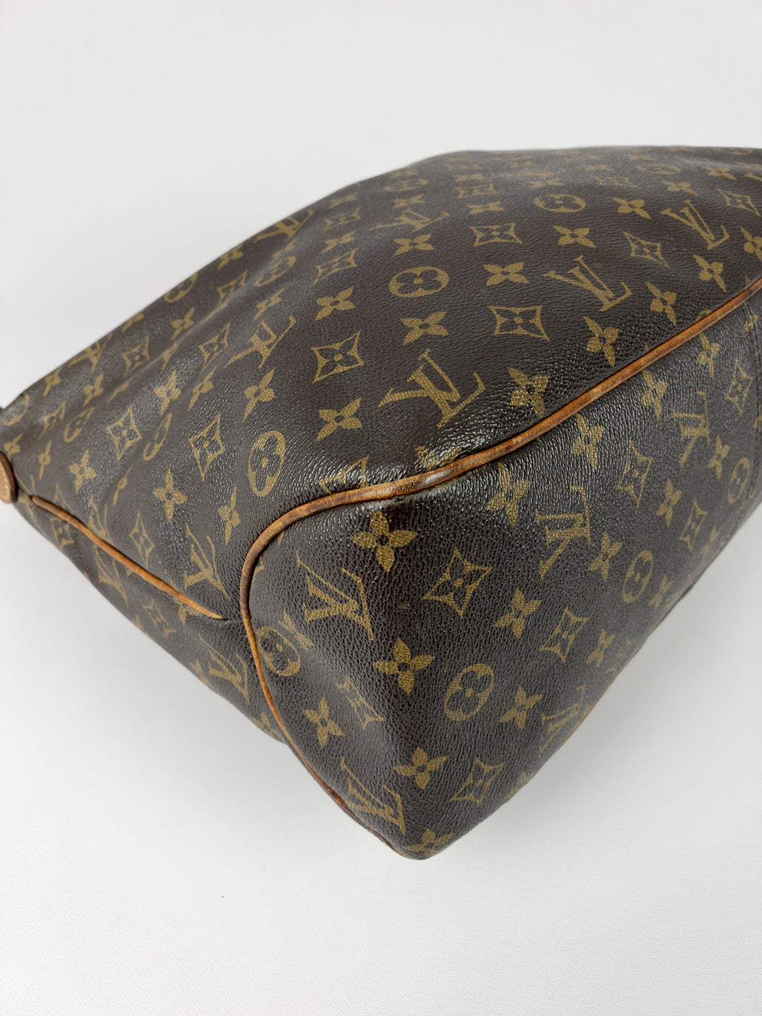 Louis Vuitton Monogram Delightful MM Shoulder Bag in Braun, Detailansicht 11