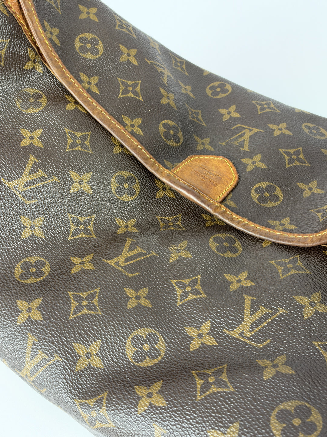 Louis Vuitton Monogram Delightful MM Shoulder Bag in Braun, Detailansicht 7