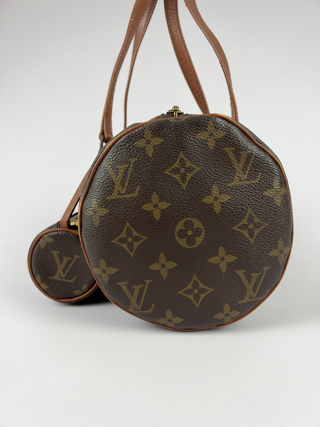 Louis Vuitton Monogram Papillon 30 with Mini Pouch in Braun, Ansicht 8