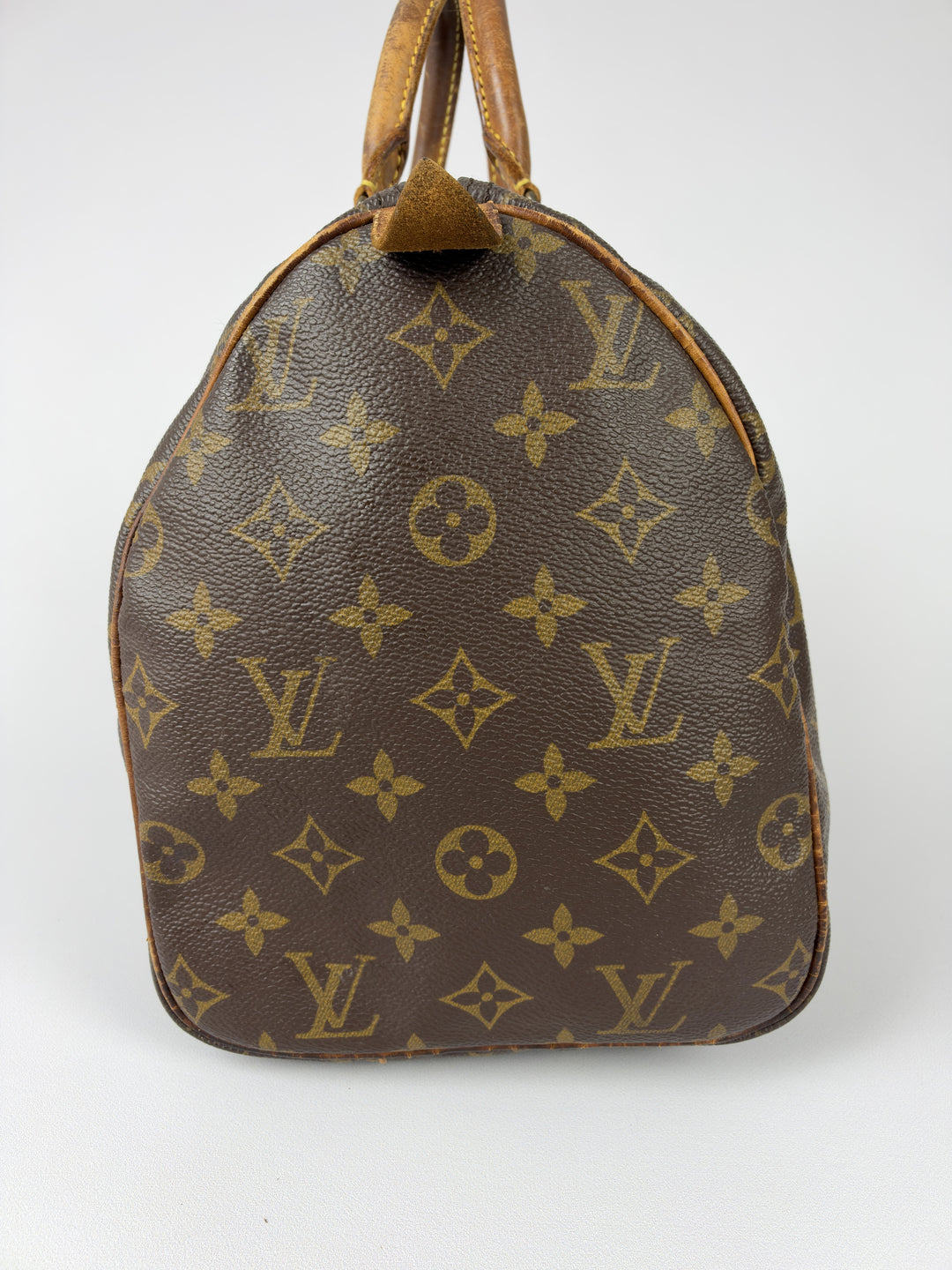 Louis Vuitton Monogram Speedy 30 in Braun, Detailansicht 1