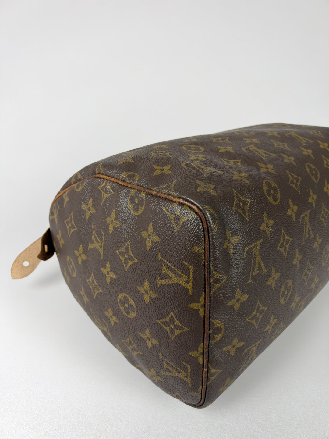 Louis Vuitton Monogram Speedy 30 in Braun, Detailansicht 5