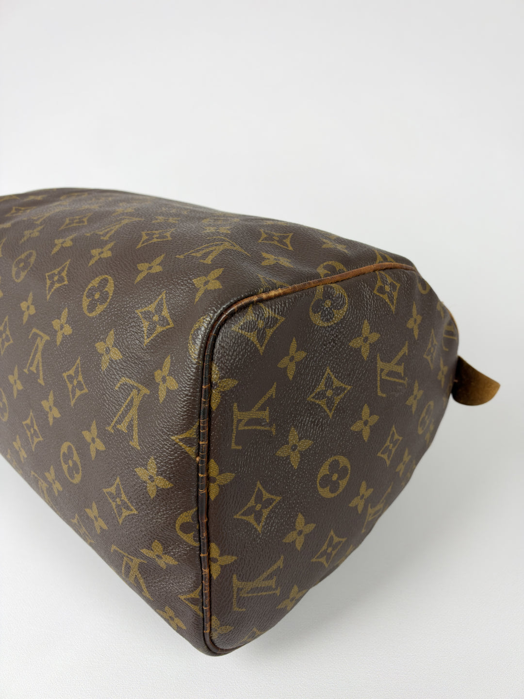 Louis Vuitton Monogram Speedy 30 in Braun, Detailansicht 6