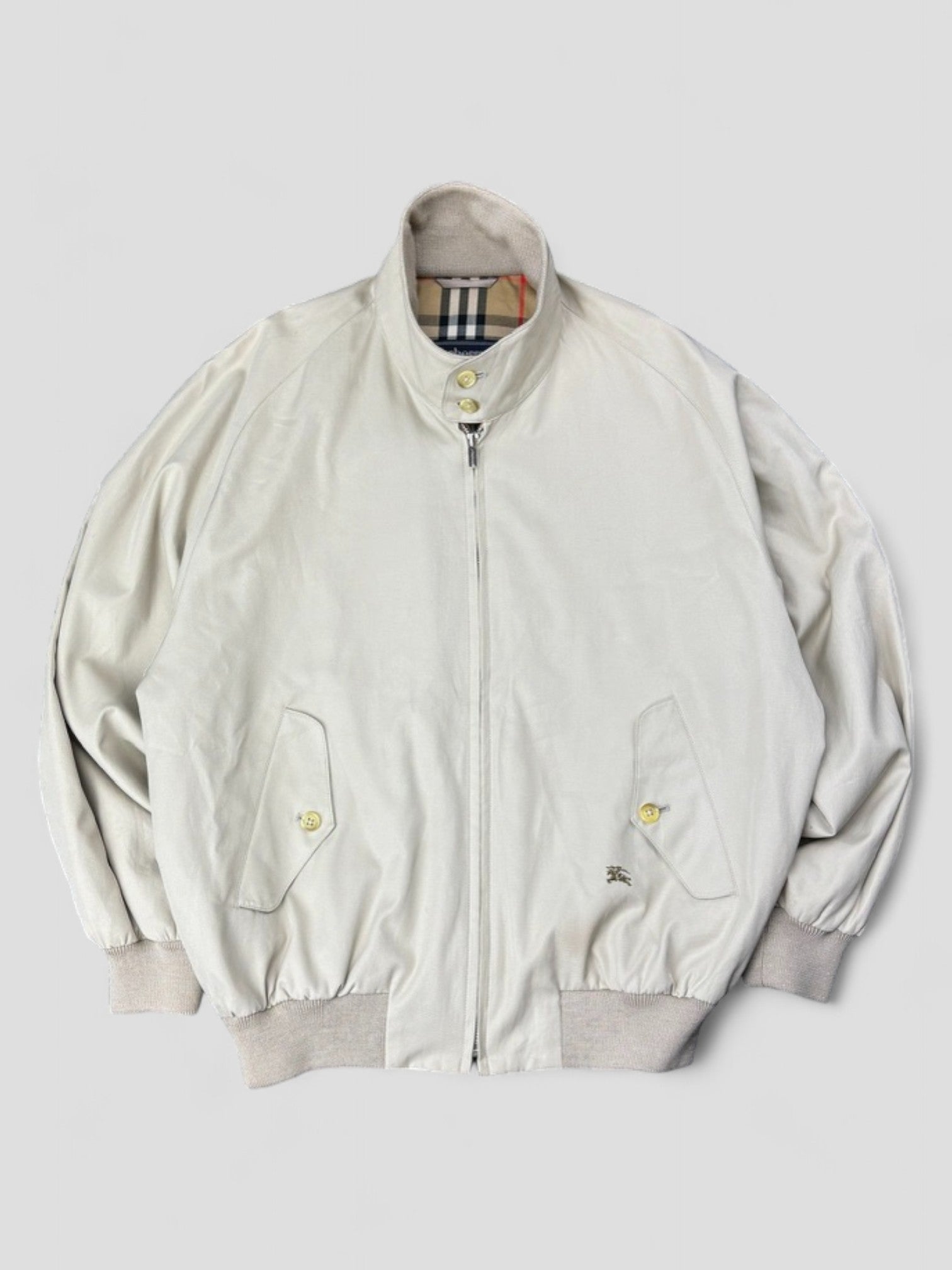Burberry Logo Bomber Jacket M
