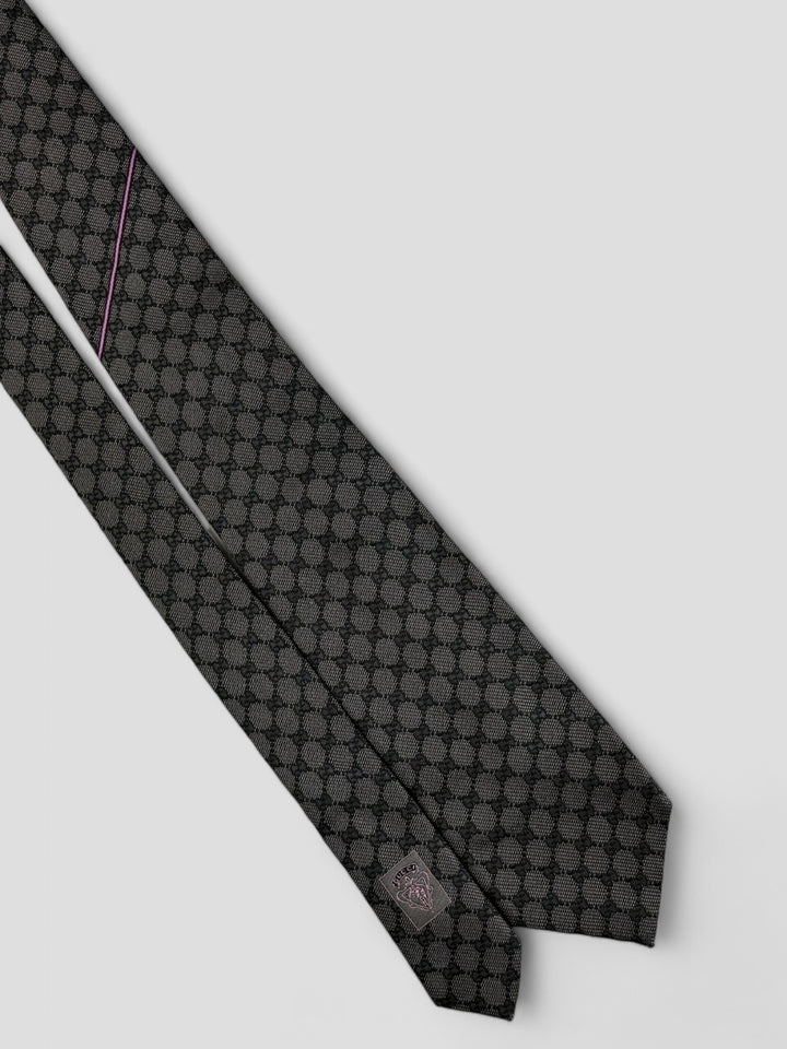 vintage Gucci Tie Grey, graue gucci krawatte