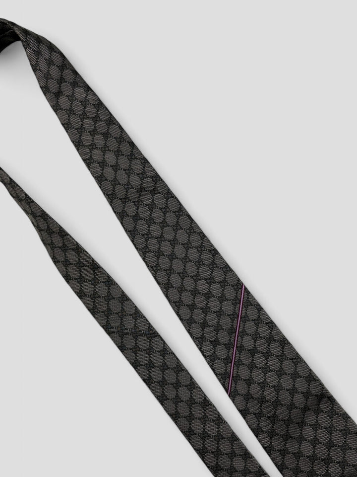 vintage Gucci Tie Grey, graue gucci krawatte