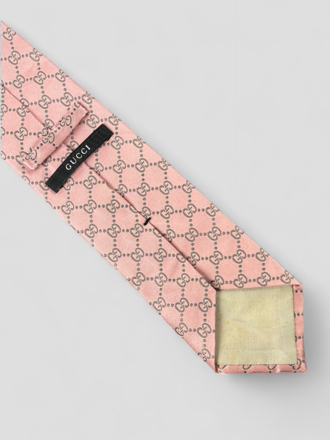 vintage Gucci Tie Pink, rosa gucci krawatte