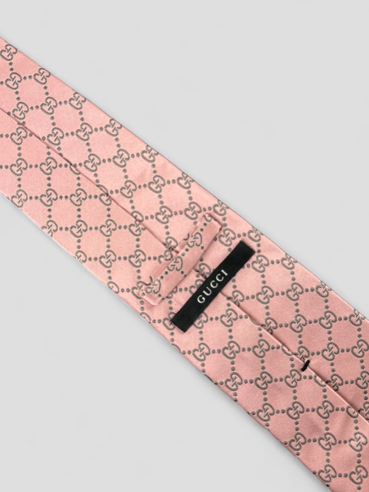 vintage Gucci Tie Pink, rosa gucci krawatte