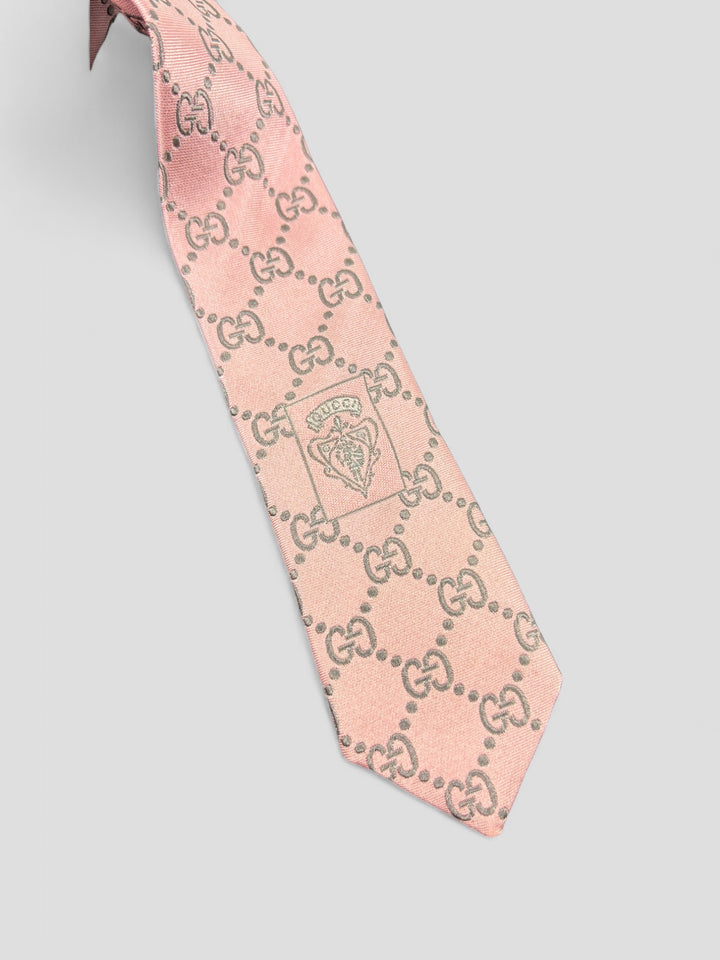 vintage Gucci Tie Pink, rosa gucci krawatte