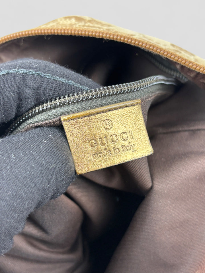 vintage Gucci women Messenger Bag beige, second hand gucci crossbodybag women