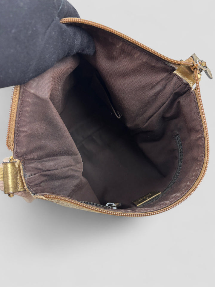vintage Gucci women Messenger Bag beige, second hand gucci crossbodybag women