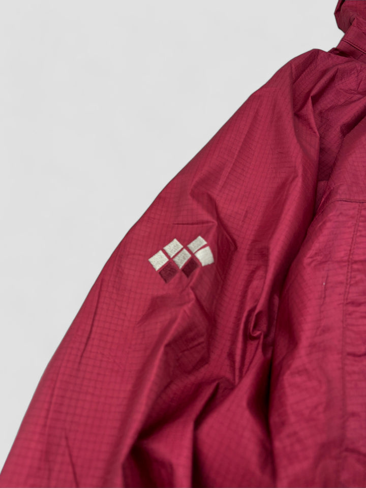 vintage Montbell windbreaker red, rote montbell jacke