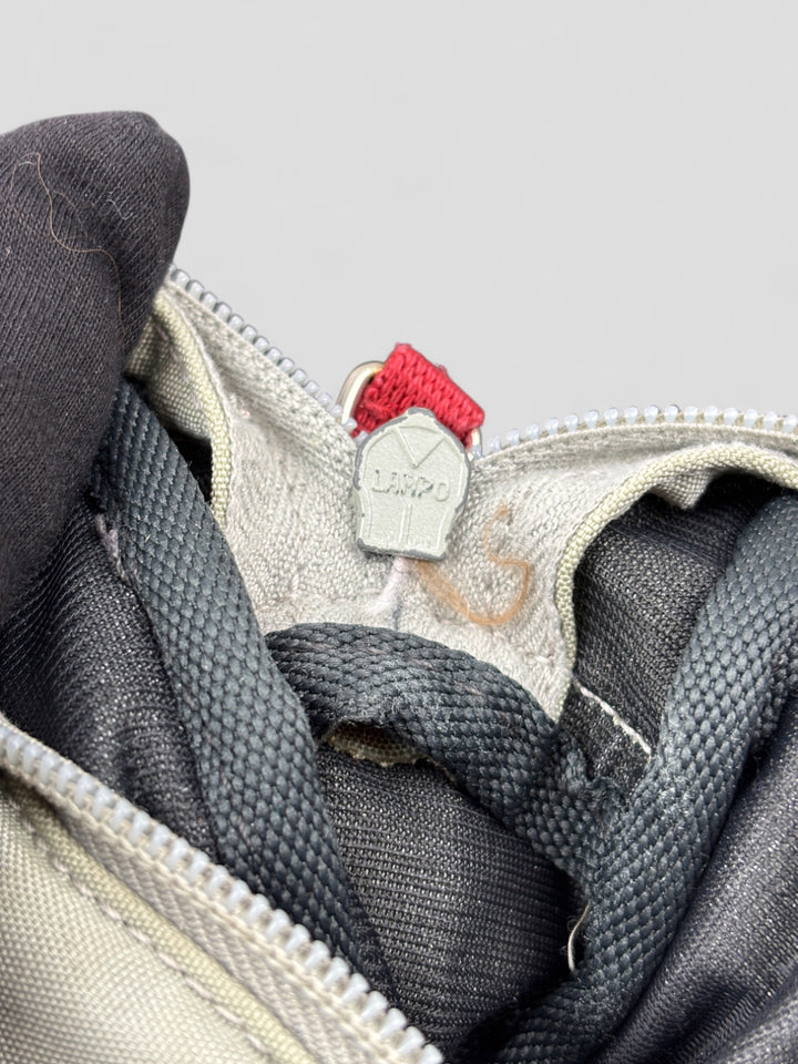 vintage Prada Sport umhängetasche weiß unisex, second hand prada crossbodybag white 