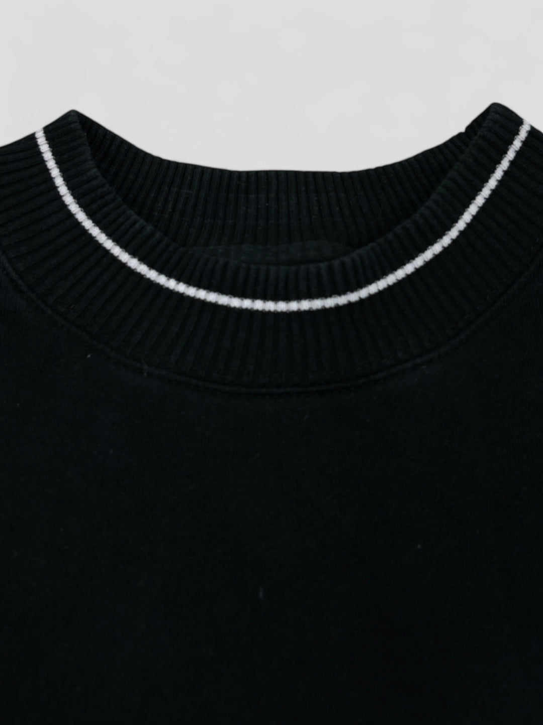vintage Stussy Pullover für Herren in schwarz, second hand stussy sweater men in black 2